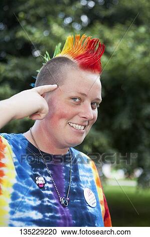 Portrait of a lesbian woman smiling, DuPont Circle, Washington DC, USA View Large Photo Image Stock Image - Portrait of a lesbian woman smiling, DuPont Circle, Washington DC, USA. Fotosearch