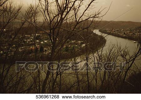 River passing through a village View Large Photo Image Stock Photo - River passing through a village. Fotosearch