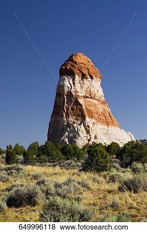 Stock Photo - Rock formations in a desert, Page, Arizona, USA. Fotosearch