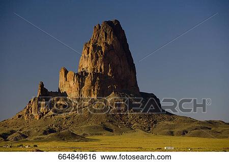 Rock formations on a landscape, Monument Valley Tribal Park, Arizona-Utah, USA View Large Photo Image Stock Photograph - Rock formations on a landscape, Monument Valley Tribal Park, Arizona-Utah, USA. Fotosearch