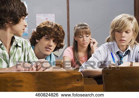 Students studying in a classroom View Large Photo Image Stock Photograph - Students studying in a classroom. Fotosearch