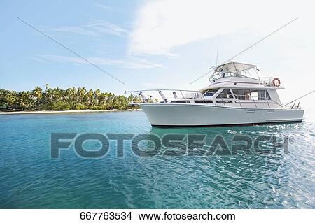 Tourboat in the sea View Large Photo Image Picture - Tourboat in the sea. Fotosearch