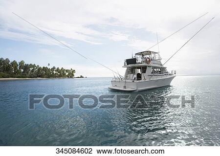 Tourboat in the sea View Large Photo Image Stock Image - Tourboat in the sea. Fotosearch