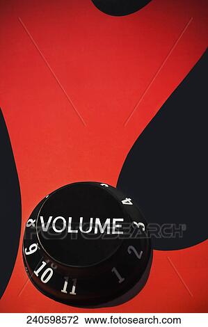 Volume control knob of an electric guitar View Large Photo Image Stock Image - Volume control knob of an electric guitar. Fotosearch