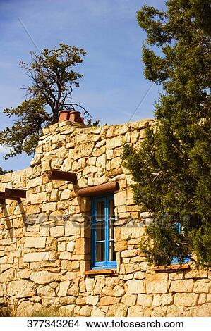Window in a stone wall, Las Vegas, Nevada, USA View Large Photo Image Picture - Window in a stone wall, Las Vegas, Nevada, USA. Fotosearch