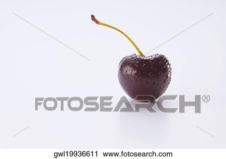 Stock Image - Close-up of a cherry. Fotosearch