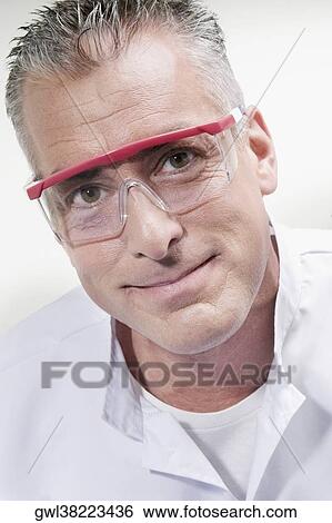 Stock Photograph - Close-up of a male doctor. Fotosearch