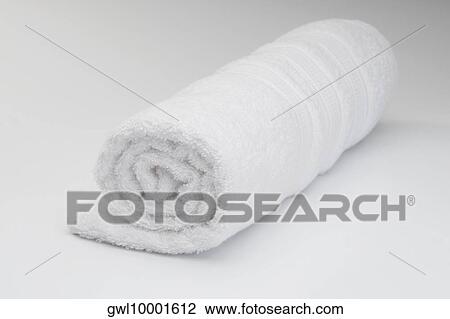Close-up of a rolled up towel View Large Photo Image Stock Image - Close-up of a rolled up towel. Fotosearch