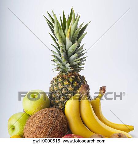 Close-up of assorted fruits View Large Photo Image Stock Photography - Close-up of assorted fruits. Fotosearch