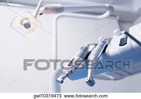 Close-up of dental instruments in an examination room View Large Photo Image Stock Image - Close-up of dental instruments in an examination room. Fotosearch