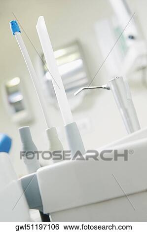 Dental equipments in an examination room View Large Photo Image Stock Photograph - Dental equipments in an examination room. Fotosearch