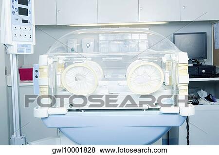 Empty incubator in a hospital View Large Photo Image Stock Photo - Empty incubator in a hospital. Fotosearch