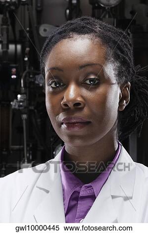 Portrait of a female doctor in a laboratory View Large Photo Image Stock Photography - Portrait of a female doctor in a laboratory. Fotosearch