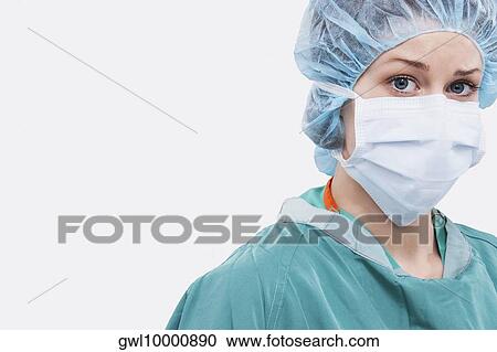 Portrait of a female doctor View Large Photo Image Stock Image - Portrait of a female doctor. Fotosearch