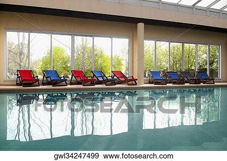 Stock Photo - Swimming pool in a rehabilitation center. Fotosearch
