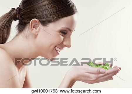 Woman smelling bath beads View Large Photo Image Stock Image - Woman smelling bath beads. Fotosearch