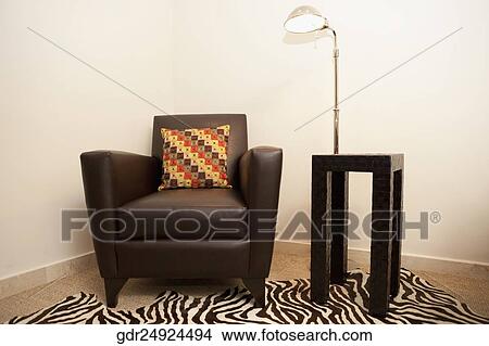 Picture - Armchair in the living room. Fotosearch