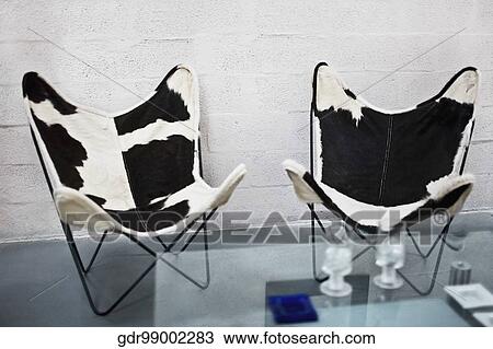 Chairs in a living room View Large Photo Image Stock Image - Chairs in a living room. Fotosearch