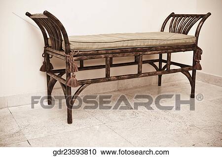Chaise longue in the living room View Large Photo Image Stock Image - Chaise longue in the living room. Fotosearch