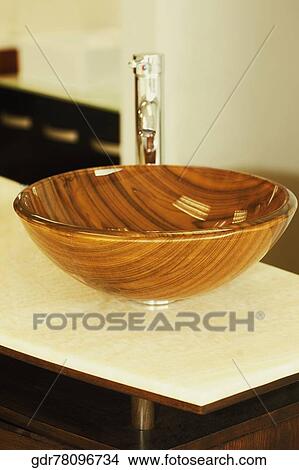 Close-up of a bathroom sink View Large Photo Image Picture - Close-up of a bathroom sink. Fotosearch
