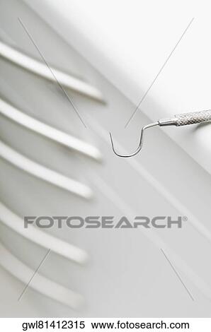 Stock Photography - Close-up of a dental scaler in an examination room. Fotosearch