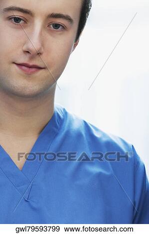 Close-up of a doctor View Large Photo Image Stock Photo - Close-up of a doctor. Fotosearch
