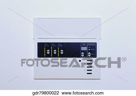 Close-up of a security alarm View Large Photo Image Stock Image - Close-up of a security alarm. Fotosearch