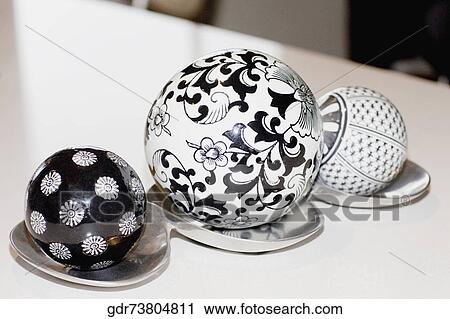 Decorative balls on a kitchen counter View Large Photo Image Stock Image - Decorative balls on a kitchen counter. Fotosearch