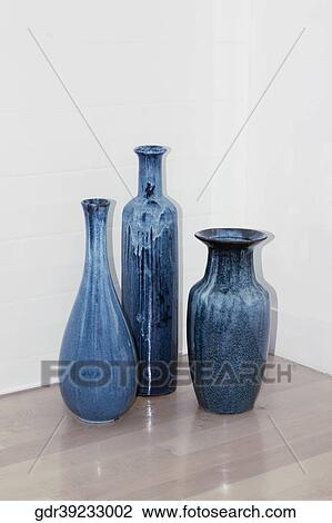 Decorative urns in a room View Large Photo Image Stock Image - Decorative urns in a room. Fotosearch