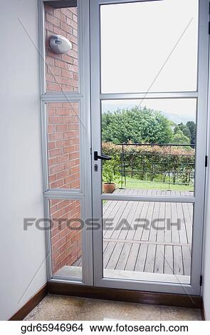 Picture - Door of a house. Fotosearch