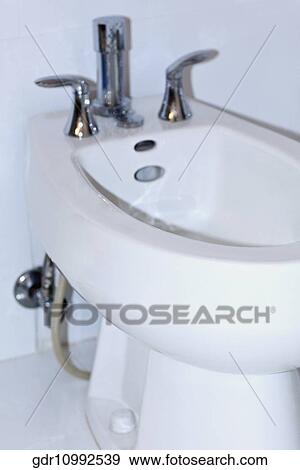 High angle view of a bathroom sink View Large Photo Image Stock Photo - High angle view of a bathroom sink. Fotosearch