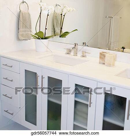 Interiors of a bathroom View Large Photo Image Picture - Interiors of a bathroom. Fotosearch