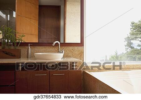 Interiors of a bathroom View Large Photo Image Stock Image - Interiors of a bathroom. Fotosearch