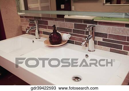 Interiors of a bathroom View Large Photo Image Stock Image - Interiors of a bathroom. Fotosearch
