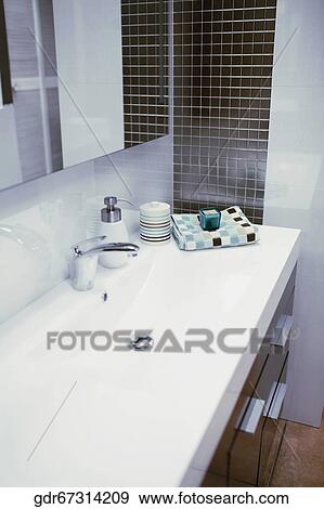 Interiors of a bathroom View Large Photo Image Stock Photo - Interiors of a bathroom. Fotosearch