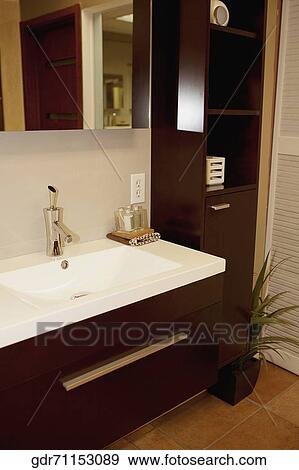 Interiors of a bathroom View Large Photo Image Stock Photo - Interiors of a bathroom. Fotosearch