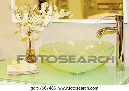 Interiors of a bathroom View Large Photo Image Stock Photograph - Interiors of a bathroom. Fotosearch