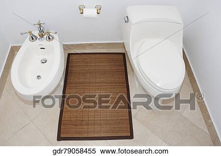 Stock Photography - Interiors of a bathroom. Fotosearch