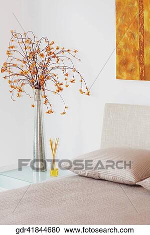 Interiors of a bedroom View Large Photo Image Stock Image - Interiors of a bedroom. Fotosearch