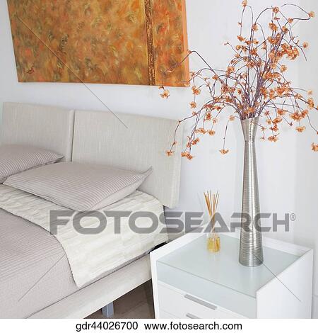 Interiors of a bedroom View Large Photo Image Stock Image - Interiors of a bedroom. Fotosearch