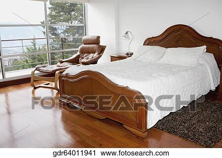 Interiors of a bedroom View Large Photo Image Stock Image - Interiors of a bedroom. Fotosearch