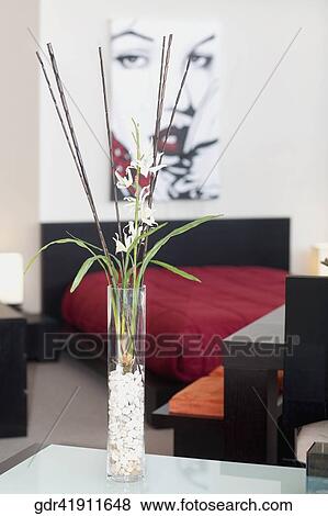 Interiors of a bedroom View Large Photo Image Stock Photo - Interiors of a bedroom. Fotosearch