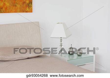 Interiors of a bedroom View Large Photo Image Stock Photo - Interiors of a bedroom. Fotosearch