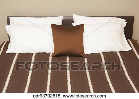 Interiors of a bedroom View Large Photo Image Stock Photo - Interiors of a bedroom. Fotosearch