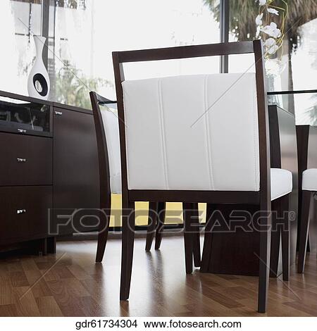 Interiors of a dining room View Large Photo Image Picture - Interiors of a dining room. Fotosearch