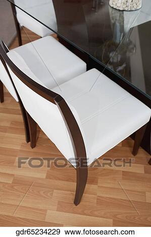 Interiors of a dining room View Large Photo Image Stock Photo - Interiors of a dining room. Fotosearch