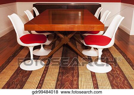 Interiors of a dining room View Large Photo Image Stock Photo - Interiors of a dining room. Fotosearch