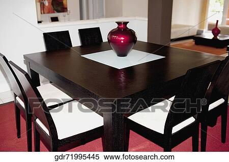 Stock Photography - Interiors of a dining room. Fotosearch