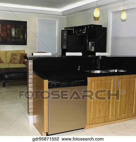 Interiors of a house View Large Photo Image Stock Image - Interiors of a house. Fotosearch