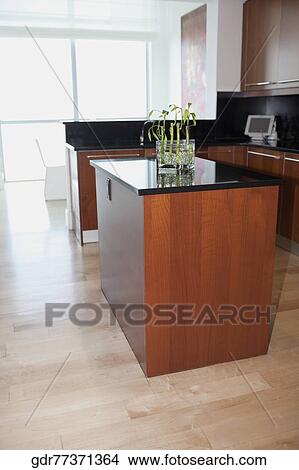 Interiors of a kitchen View Large Photo Image Picture - Interiors of a kitchen. Fotosearch